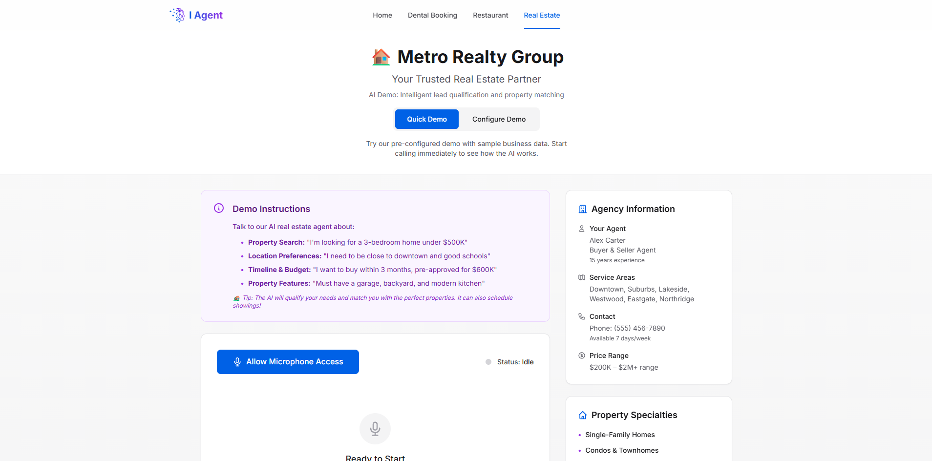 I Agent - AI Voice Assistant - 5
